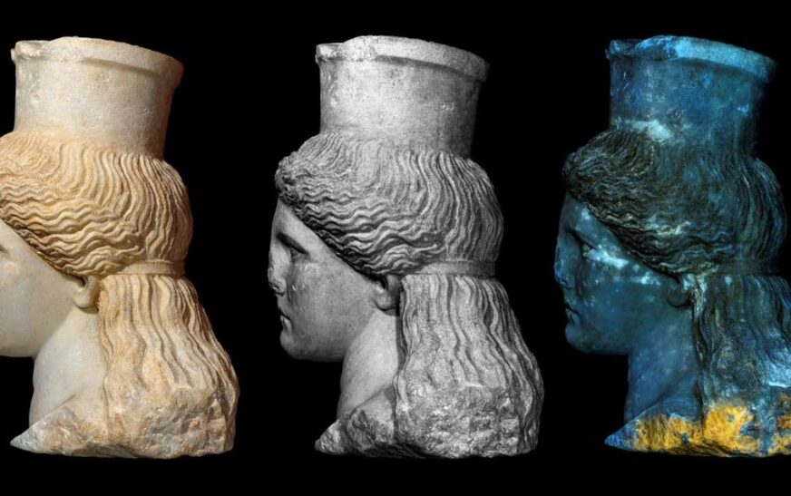 Αμφίπολη: Ανάδειξη της πολυχρωμίας του ταφικού μνημείου του Τύμβου Καστά