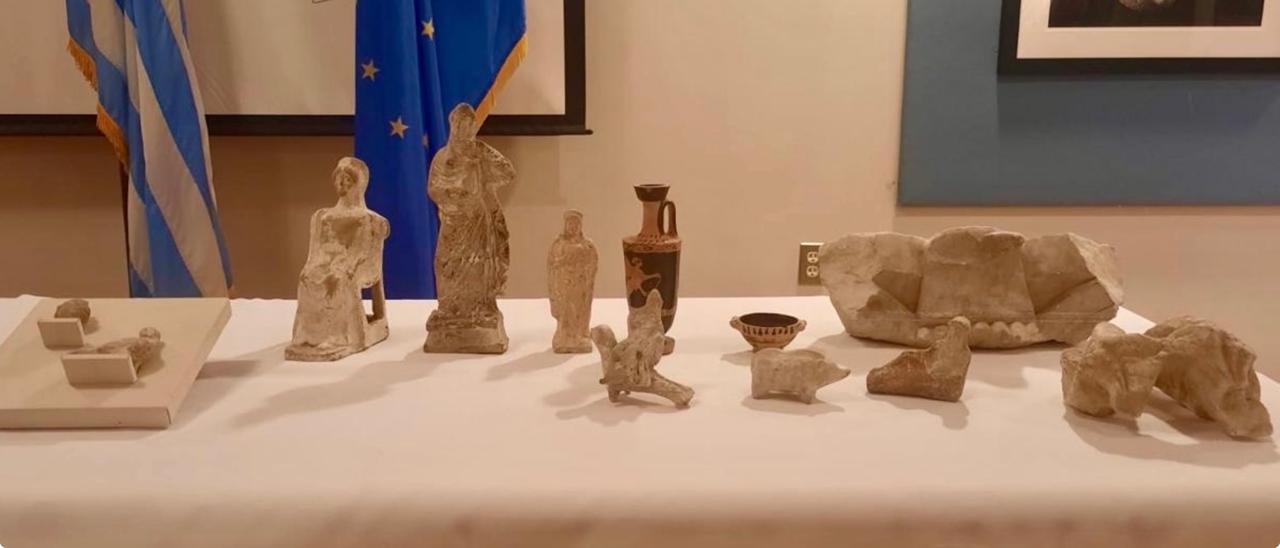 Επαναπατρισμός αρχαιοτήτων από Αμερική