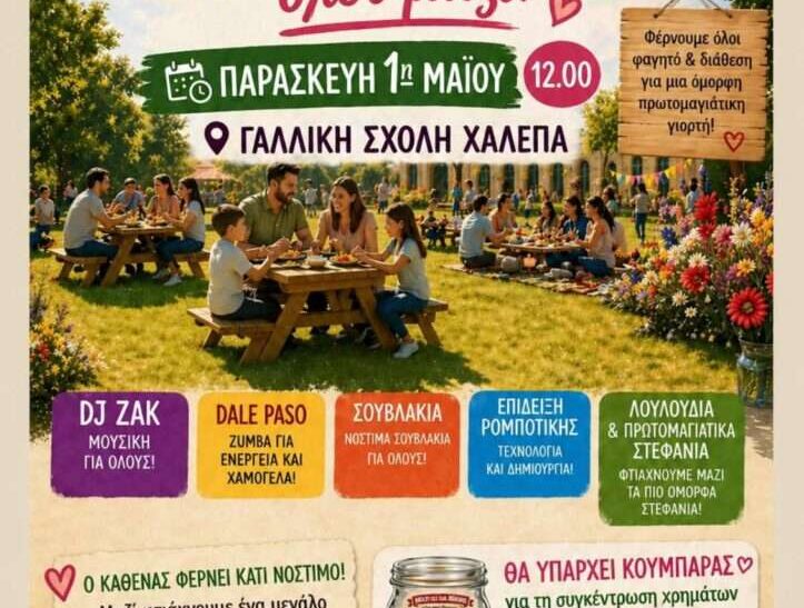 Πρωτομαγιά στη Χαλέπα